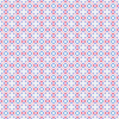 Soyut çapraz örüntü üretken hesaplama sanatı, vektör illüstrasyonu