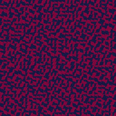 Üretken hesaplama sanatıyla soyut geometrik desen 