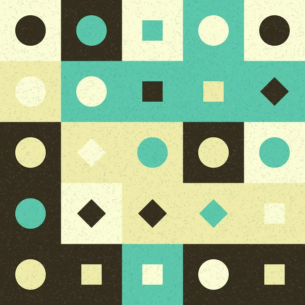 Üretken hesaplama sanatıyla soyut geometrik desen