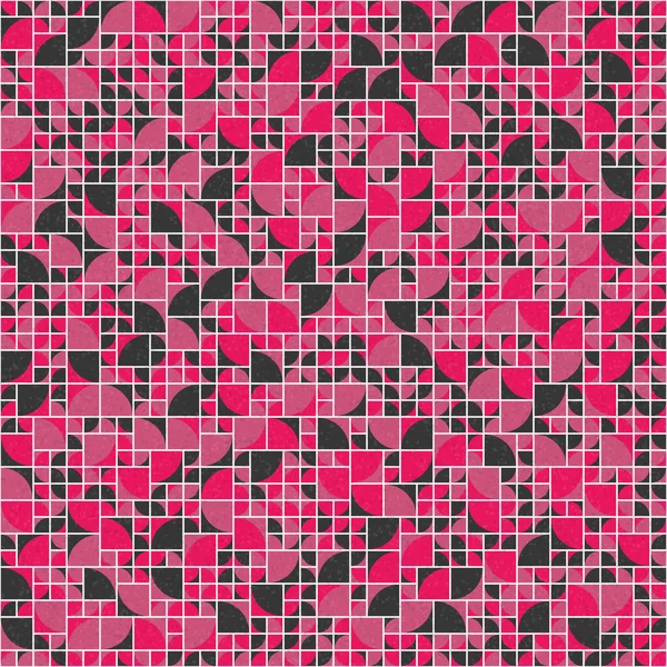 Soyut mozaik geometrik desen üretken hesaplama sanatı çizimi