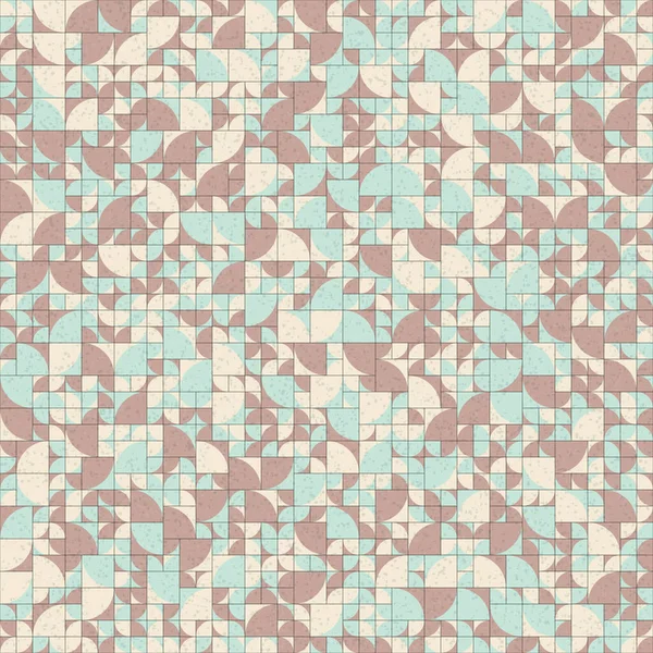 Soyut mozaik geometrik desen üretken hesaplama sanatı çizimi