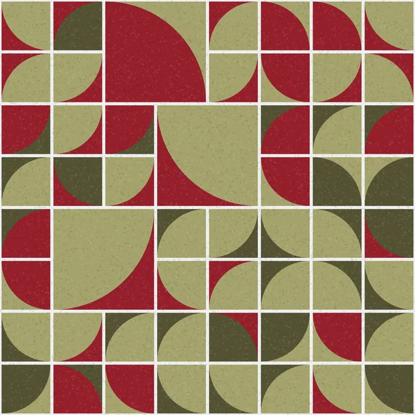 Soyut mozaik geometrik desen üretken hesaplama sanatı çizimi