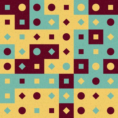 soyut geometrik desen, vektör illüstrasyonu 