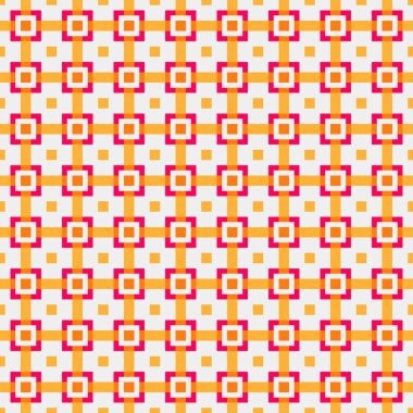 Soyut çapraz desenli üretken hesaplama sanatı çizimi