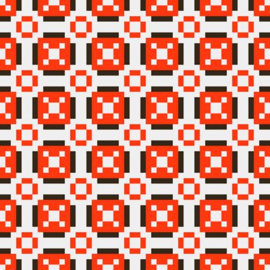 Soyut Çapraz Noktalar Desen vektör çizimi üretici hesaplama sanatı çizimi