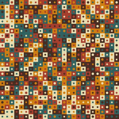 soyut geometrik desen, vektör illüstrasyonu 