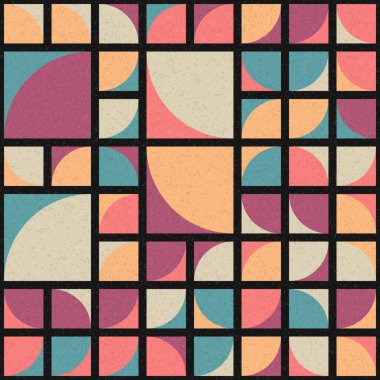 soyut geometrik desen, vektör illüstrasyonu
