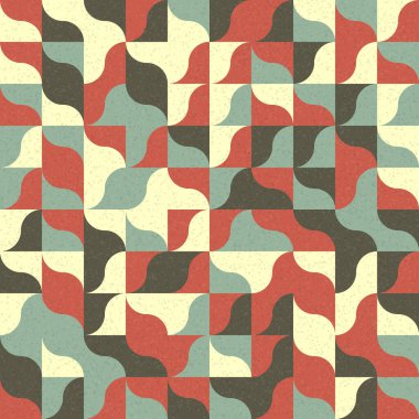 Soyut Geometrik Desen Üretken hesaplama sanatı 