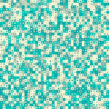 Üretken hesaplama sanatıyla soyut geometrik desen