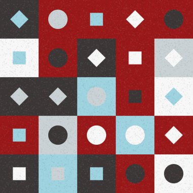 Soyut Geometrik Desen Üretken hesaplama sanatı 