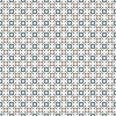 Soyut çapraz örüntü üretken hesaplama sanatı, vektör illüstrasyonu