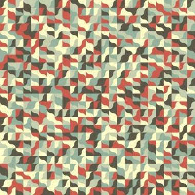 soyut geometrik desen, vektör illüstrasyonu 