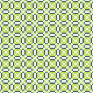 Soyut çapraz örüntü üretken hesaplama sanatı, vektör illüstrasyonu