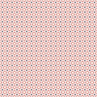 Soyut çapraz örüntü üretken hesaplama sanatı, vektör illüstrasyonu