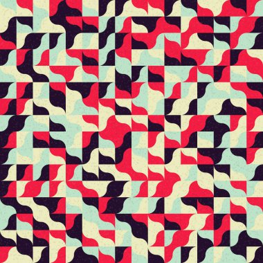 Soyut Geometrik Desen Üretken hesaplama sanatı 