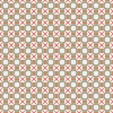 Soyut Çapraz Desen çizimi