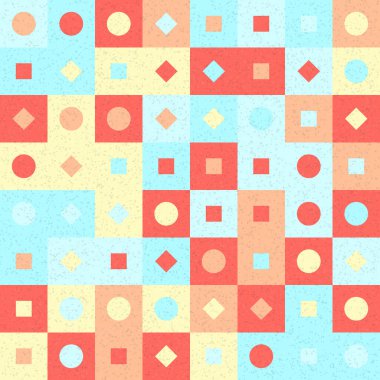 Soyut Geometrik Desen Üretken hesaplama sanatı 