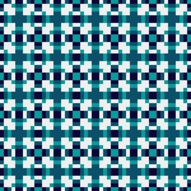 Soyut çapraz örüntü üretken hesaplama sanatı, vektör illüstrasyonu