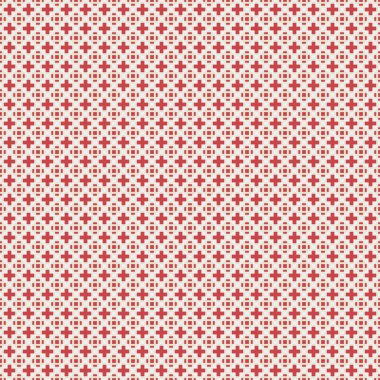 Soyut Çapraz Noktalar Desen vektör çizimi üretici hesaplama sanatı çizimi