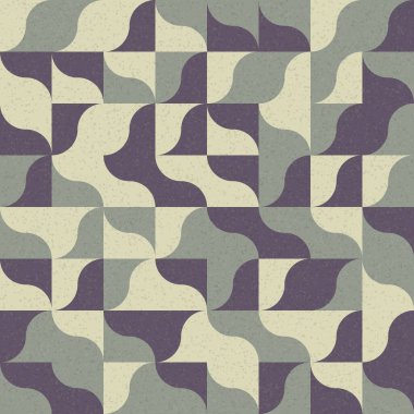 Üretken hesaplama sanatıyla soyut geometrik desen 