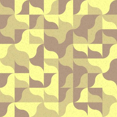 Üretken hesaplama sanatıyla soyut geometrik desen