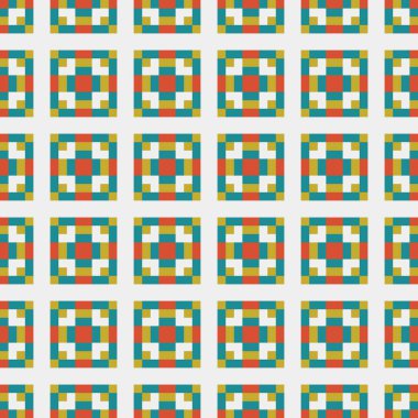 Soyut Çapraz Noktalar Desen vektör çizimi üretici hesaplama sanatı çizimi