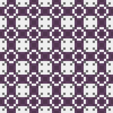 Soyut çapraz örüntü üretken hesaplama sanatı, vektör illüstrasyonu