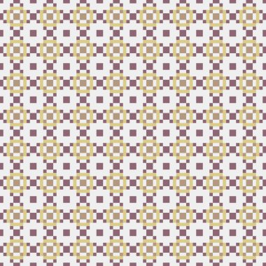 Soyut çapraz örüntü üretken hesaplama sanatı, vektör illüstrasyonu