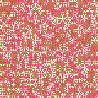 Soyut çapraz örüntü üretken hesaplama sanatı, vektör illüstrasyonu