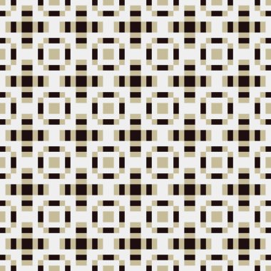 Soyut çapraz örüntü üretken hesaplama sanatı, vektör illüstrasyonu