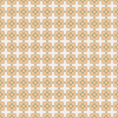 Soyut Çapraz Noktalar Desen vektör çizimi üretici hesaplama sanatı çizimi