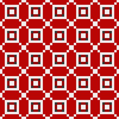 Soyut çapraz örüntü üretken hesaplama sanatı, vektör illüstrasyonu