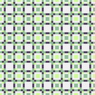 Soyut çapraz örüntü üretken hesaplama sanatı, vektör illüstrasyonu