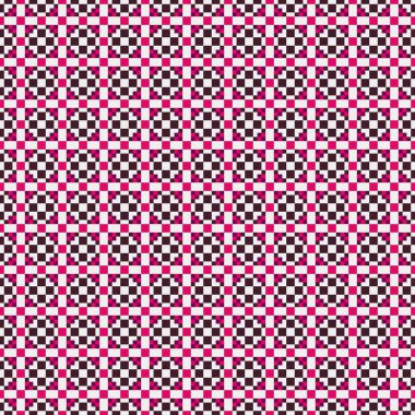 Soyut çapraz örüntü üretken hesaplama sanatı, vektör illüstrasyonu