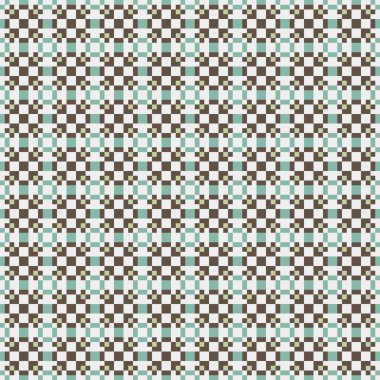 Soyut çapraz örüntü üretken hesaplama sanatı, vektör illüstrasyonu