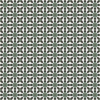 Soyut çapraz örüntü üretken hesaplama sanatı, vektör illüstrasyonu