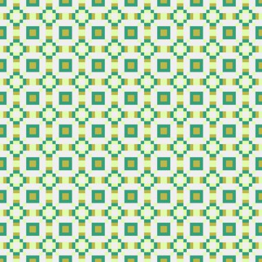 Soyut çapraz örüntü üretken hesaplama sanatı, vektör illüstrasyonu