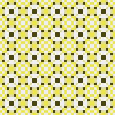 Soyut çapraz desenli üretken hesaplama sanatı çizimi