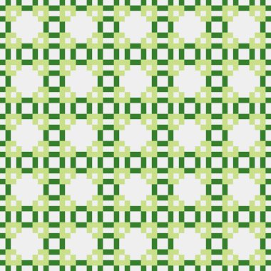 Soyut çapraz örüntü üretken hesaplama sanatı, vektör illüstrasyonu