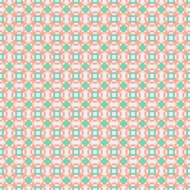 Soyut çapraz desenli üretken hesaplama sanatı çizimi