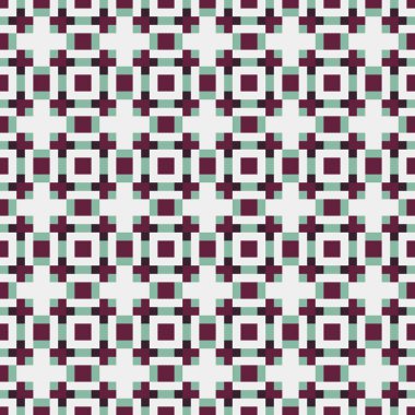 Soyut Çapraz Desen çizimi