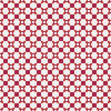 Soyut çapraz örüntü üretken hesaplama sanatı, vektör illüstrasyonu