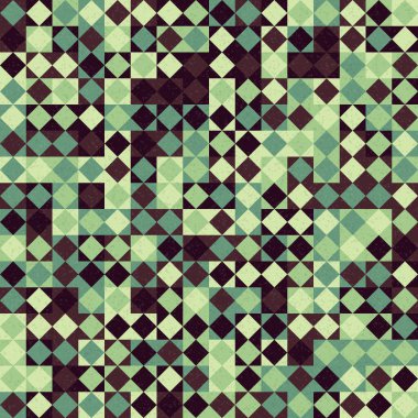 Soyut çapraz örüntü üretken hesaplama sanatı, vektör illüstrasyonu