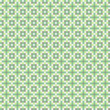 Soyut çapraz örüntü üretken hesaplama sanatı, vektör illüstrasyonu