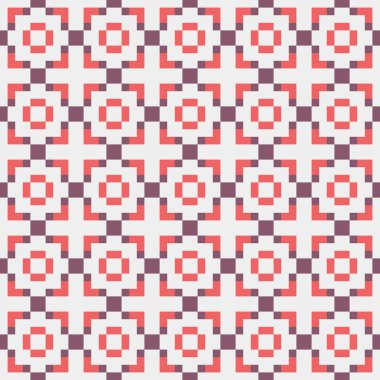 Soyut Çapraz Noktalar Desen vektör çizimi üretici hesaplama sanatı çizimi