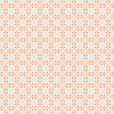 Soyut çapraz örüntü üretken hesaplama sanatı, vektör illüstrasyonu