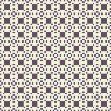 Soyut çapraz örüntü üretken hesaplama sanatı, vektör illüstrasyonu