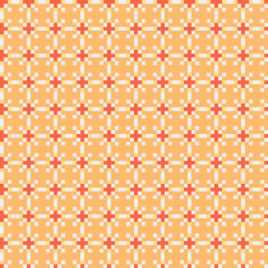 Soyut çapraz örüntü üretken hesaplama sanatı, vektör illüstrasyonu