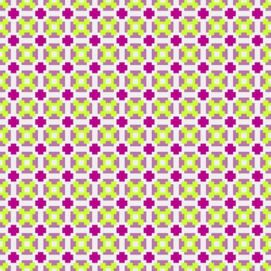 Soyut çapraz örüntü üretken hesaplama sanatı, vektör illüstrasyonu