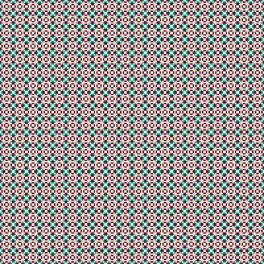 Soyut Çapraz Desen çizimi